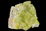 Sparkling, Botryoidal Yellow-Green Smithsonite - China #161531-1